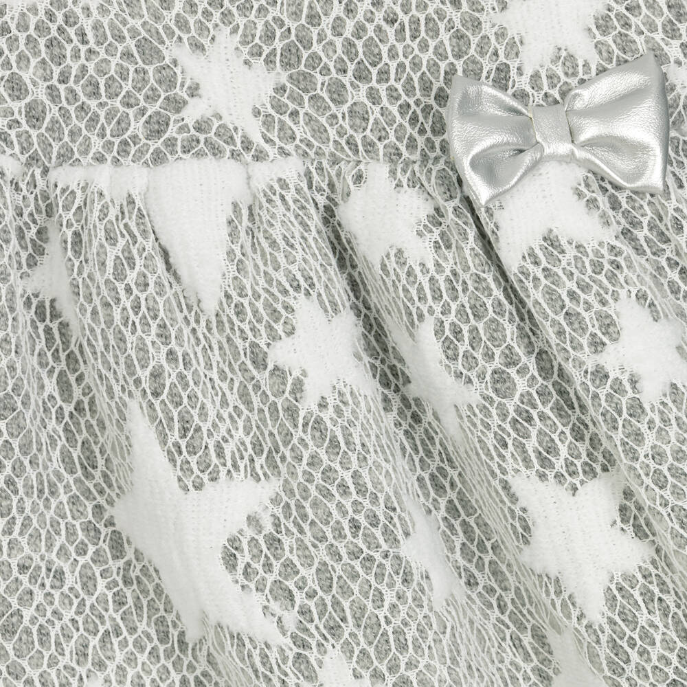 Everything Must Change-Grey & White Knitted Dress | Childrensalon Outlet