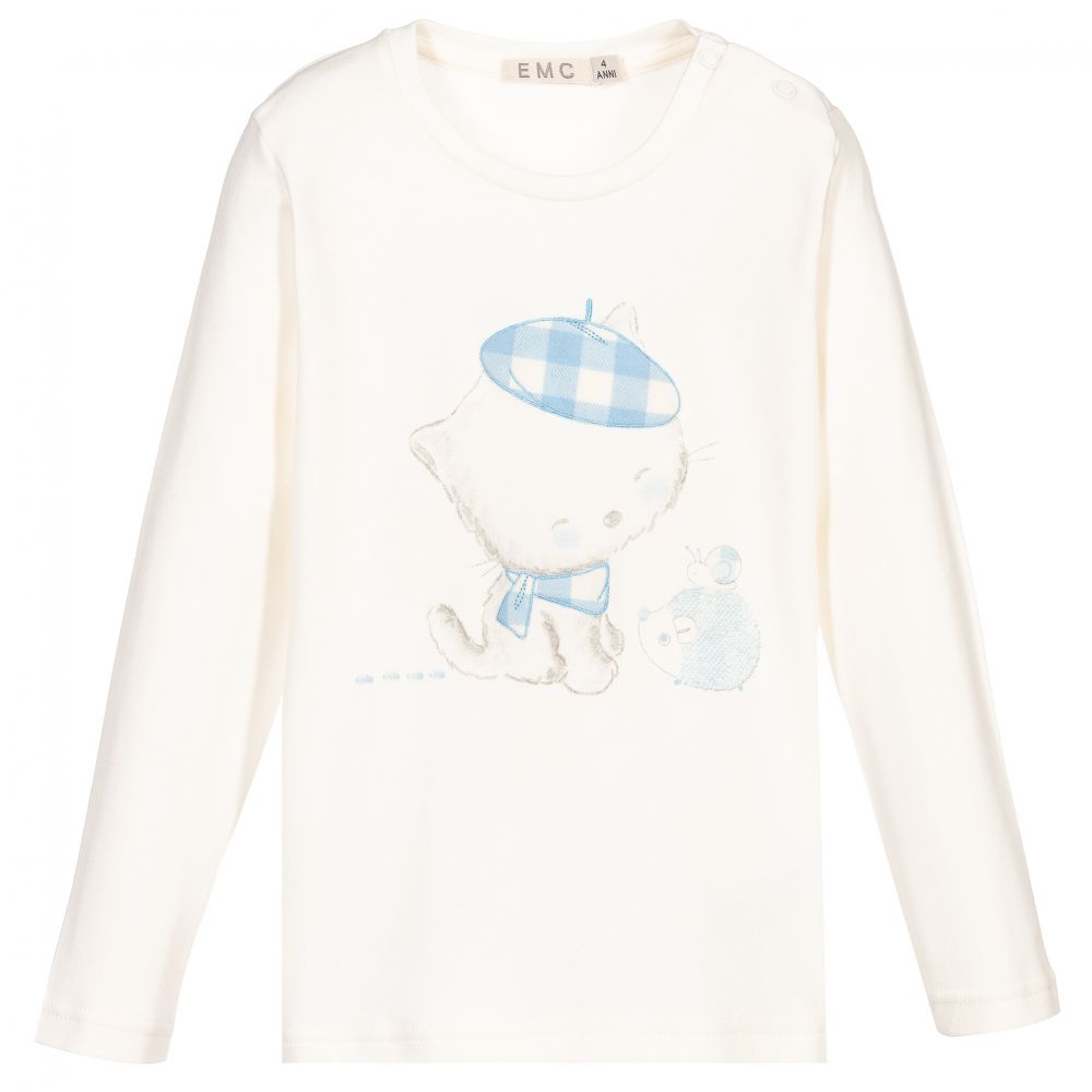 Everything Must Change - Ivory Cotton Top | Childrensalon