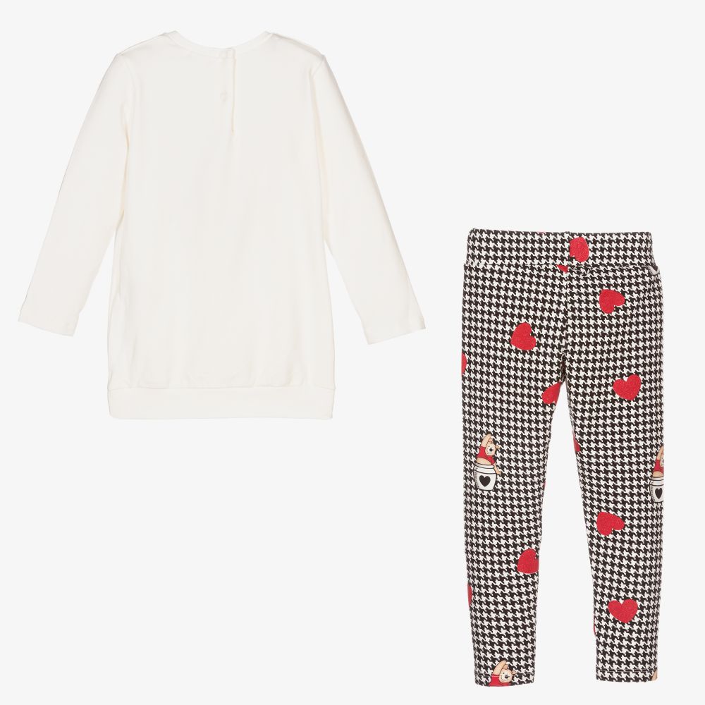 Everything Must Change-Кремовый топ с легинсами Disney | Childrensalon Outlet