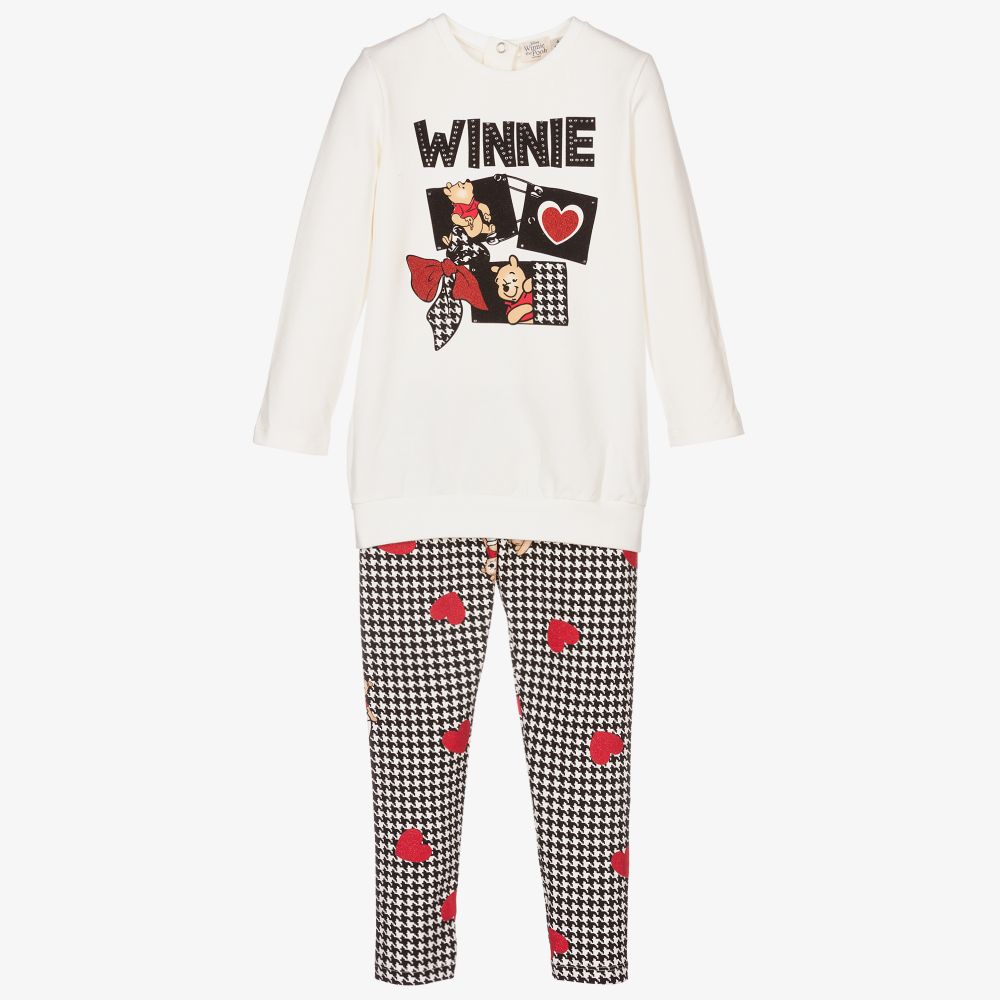 Everything Must Change-Ivory Disney Leggings Set | Childrensalon Outlet