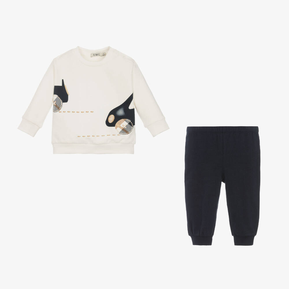 Everything Must Change-Little Boys Cozy Car Outfit Set | Childrensalon Outlet