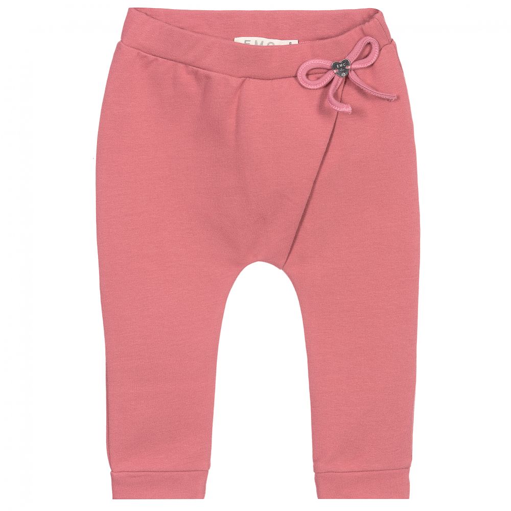 Everything Must Change - Pink Cotton Jersey Trousers | Childrensalon