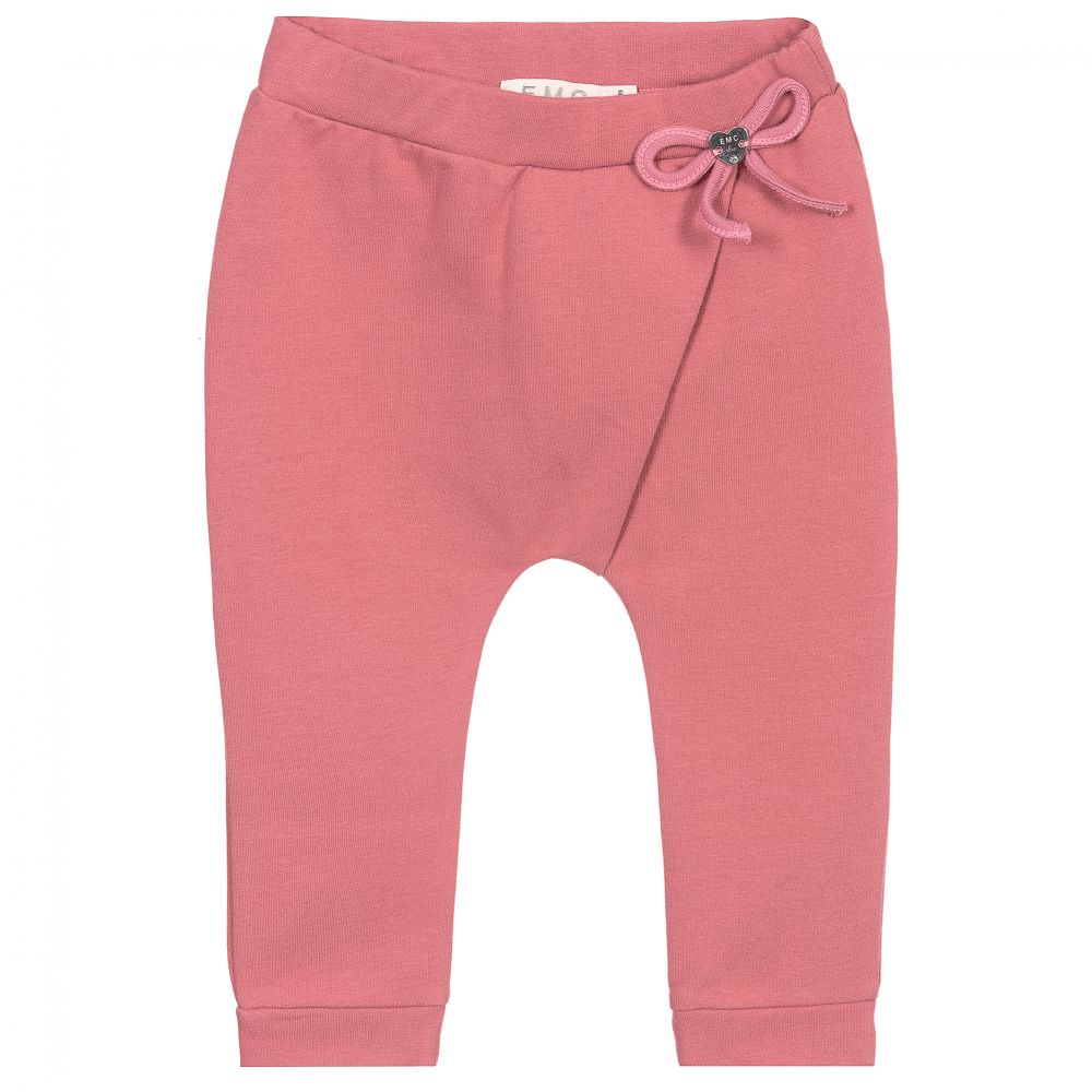 Everything Must Change-Pink Cotton Jersey Trousers | Childrensalon Outlet