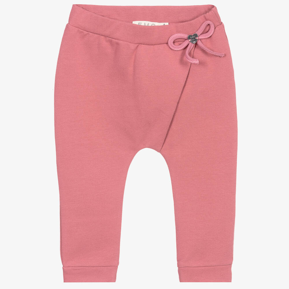 Everything Must Change-Pink Cotton Jersey Trousers | Childrensalon Outlet