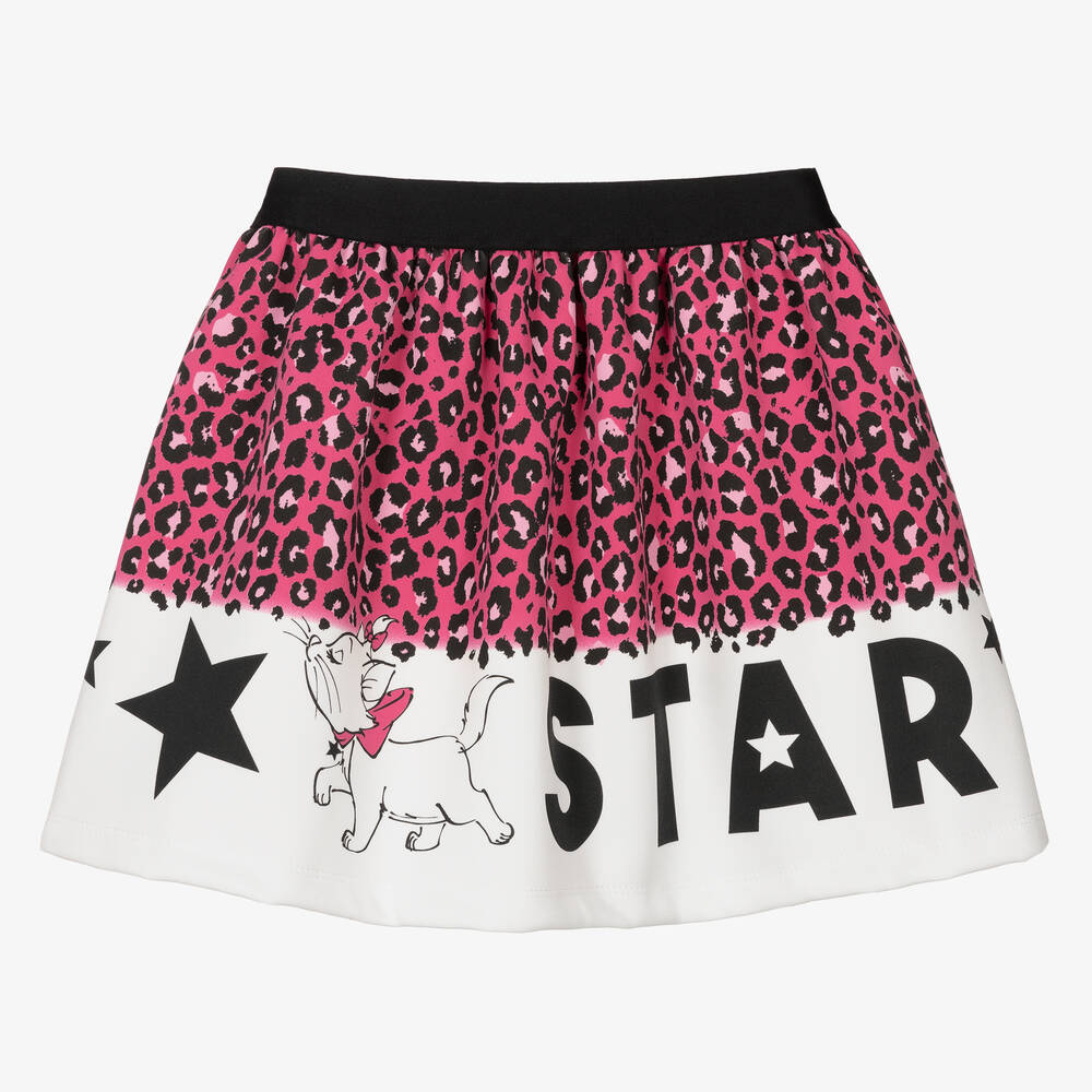 Everything Must Change - Pink Disney Neoprene Skirt | Childrensalon