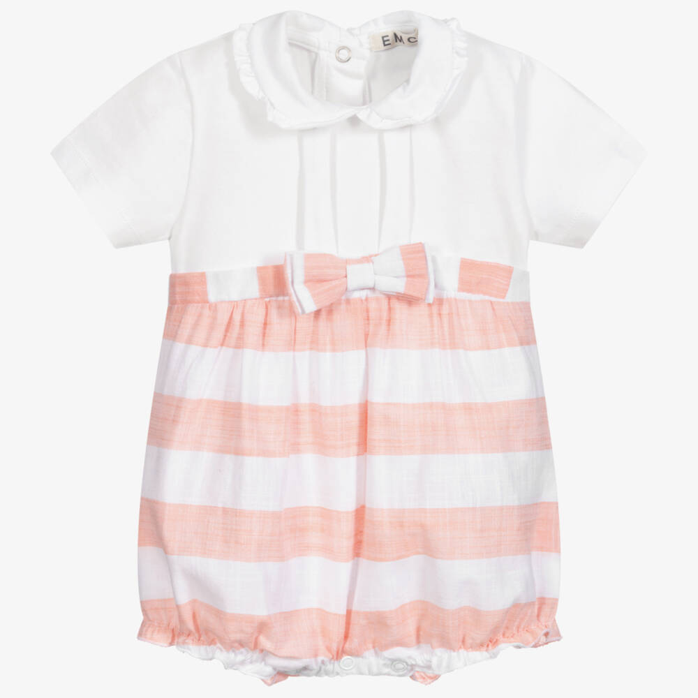 Everything Must Change-Pink & White Baby Shortie | Childrensalon Outlet