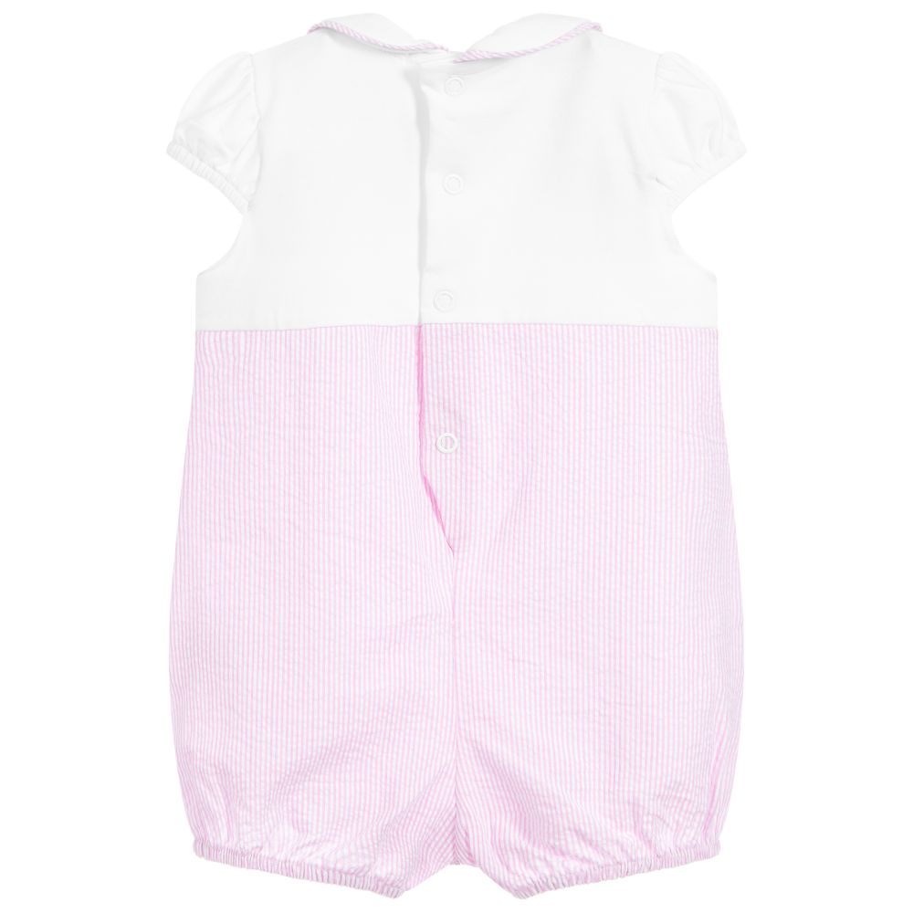 افريثينغ مست تشاينج-Pink & White Striped Shortie | Childrensalon Outlet