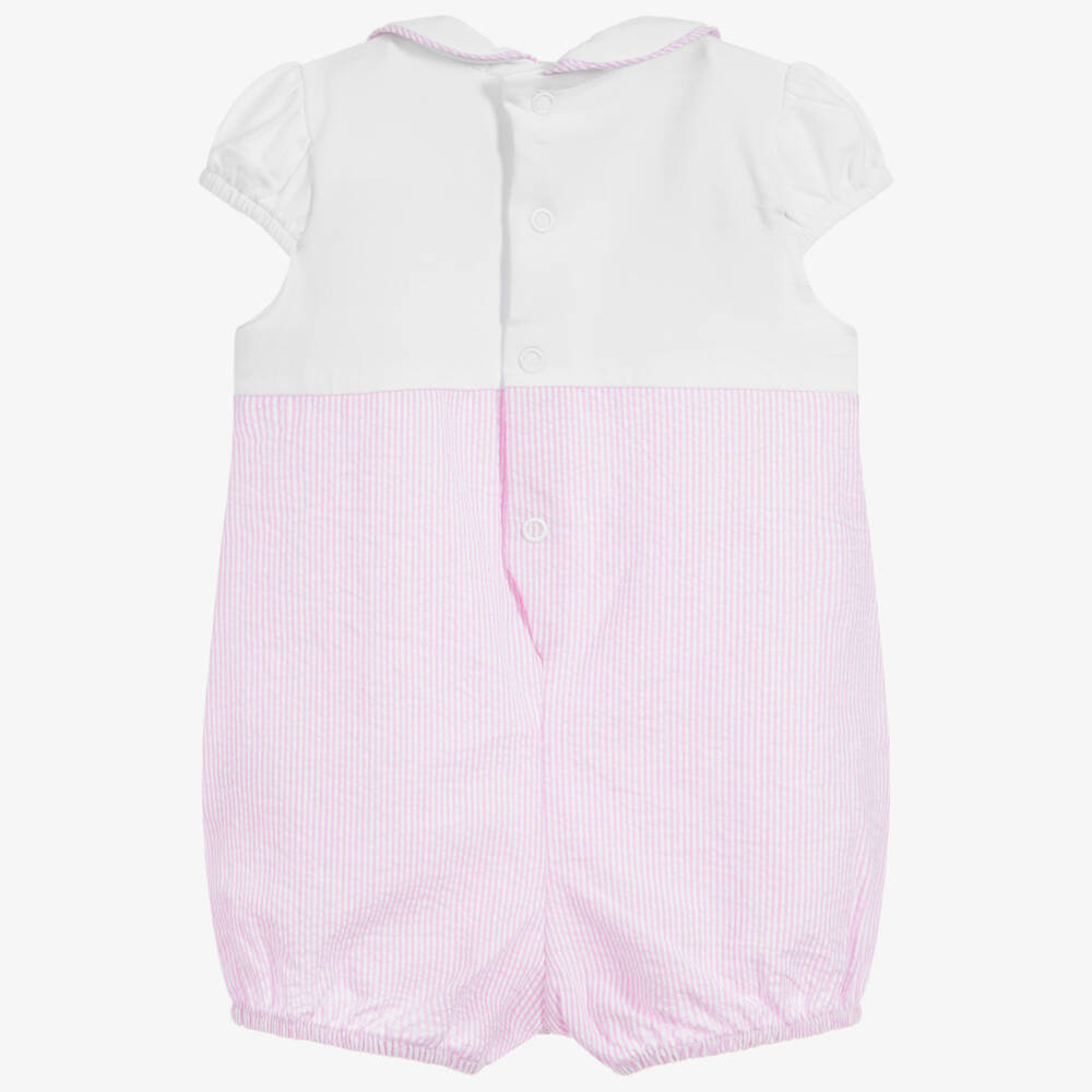 Everything Must Change-Pink & White Striped Shortie | Childrensalon Outlet