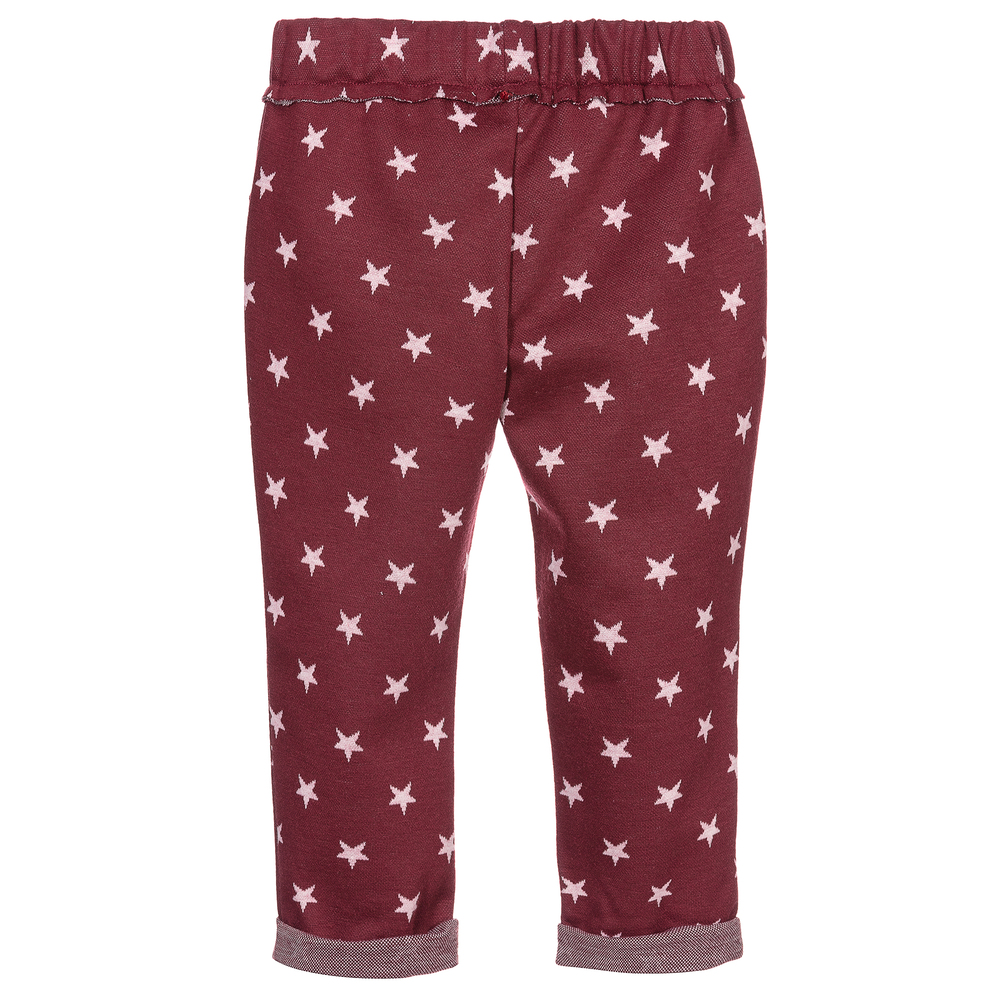 Everything Must Change-Red Jersey Baby Trousers | Childrensalon Outlet