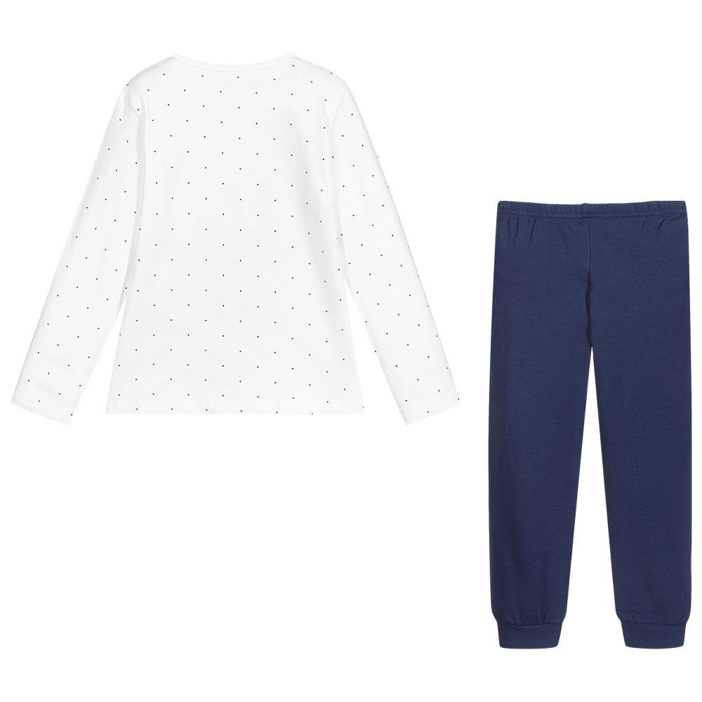 Everything Must Change Pyjama Bleu Et Blanc Childrensalon Outlet