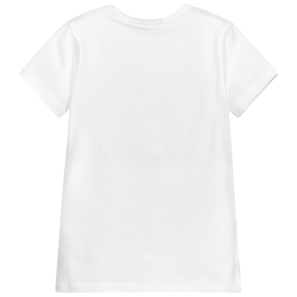 Everything Must Change-White Cotton Bambi T-Shirt | Childrensalon Outlet