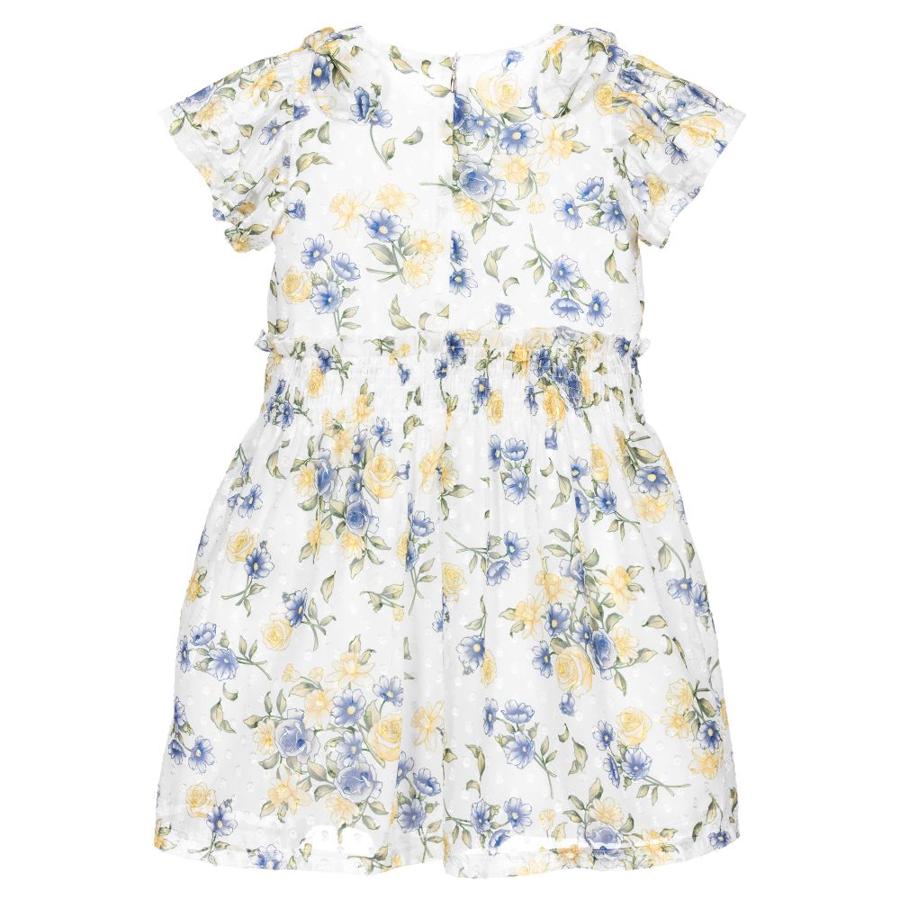 Everything Must Change-Белое платье с цветами | Childrensalon Outlet