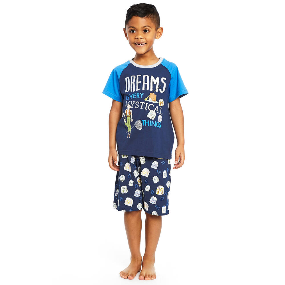 Fabric Flavours Blue Roald Dahl Cotton Pyjamas