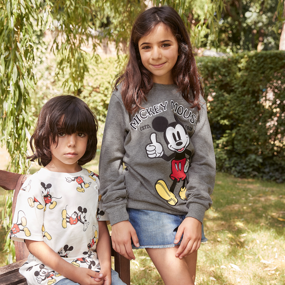 Girls mickey mouse sweatshirt online