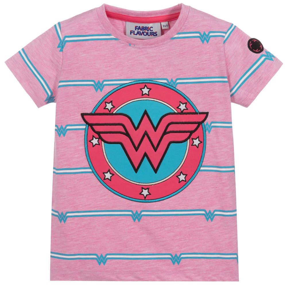 Pink wonder woman shirt online