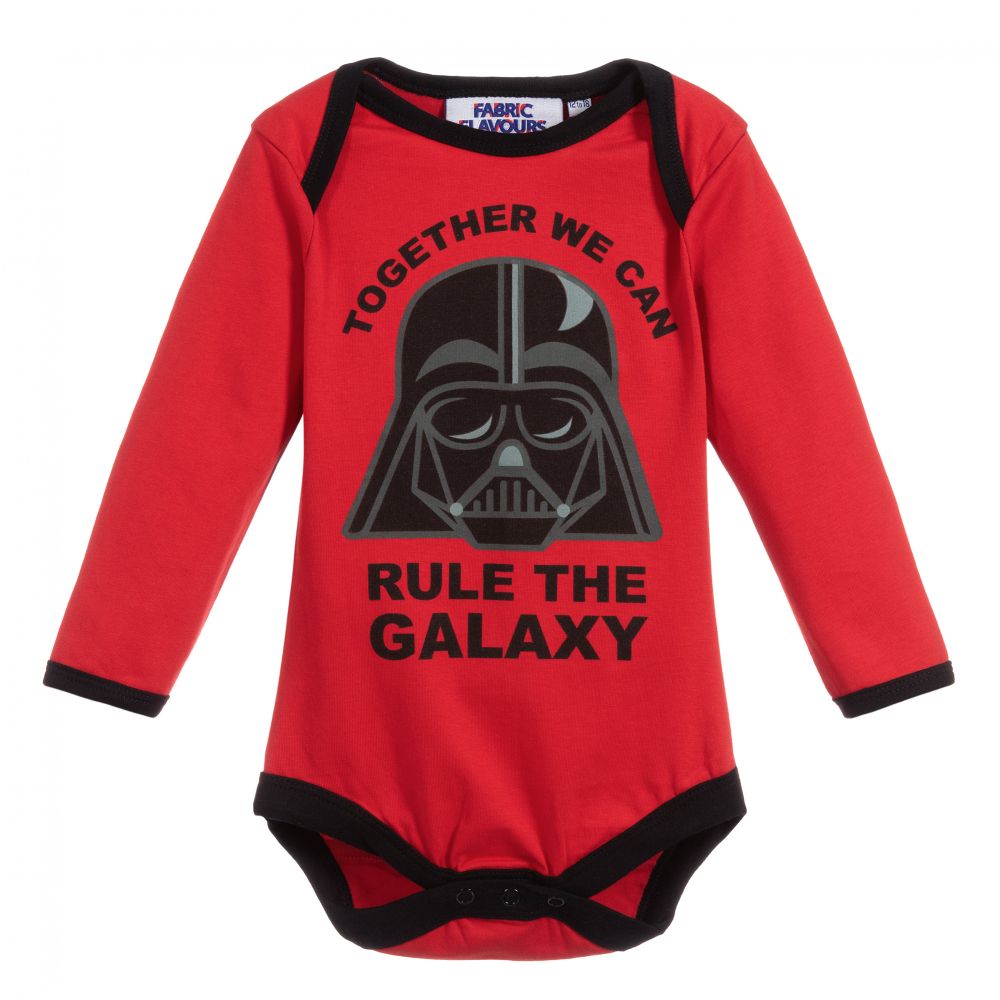 Fabric Flavours - Red Darth Vader Bodyvest | Childrensalon