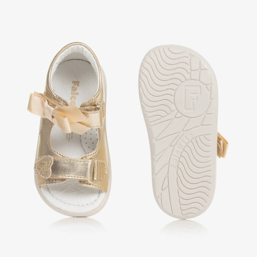 Baby girl gold sandals on sale