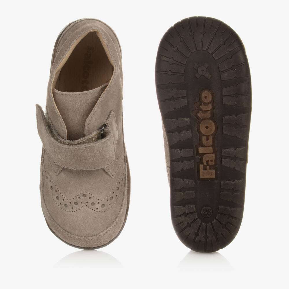Falcotto by Naturino-حذاء بوت شامواه لون بيج للأولاد | Childrensalon Outlet