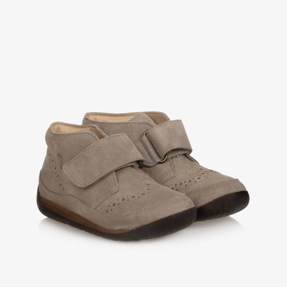 Falcotto by Naturino-حذاء بوت شامواه لون بيج للأولاد | Childrensalon Outlet