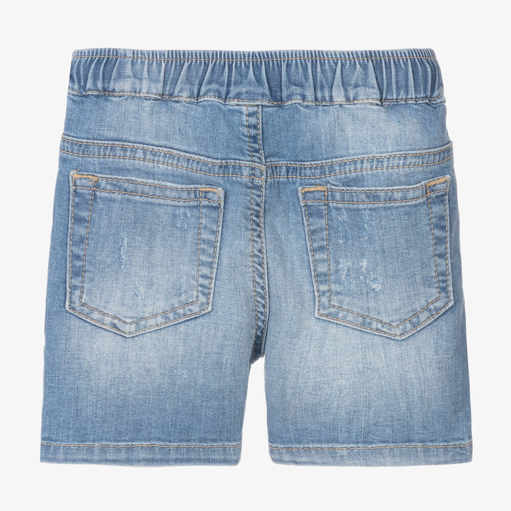Boys blue jean shorts sales