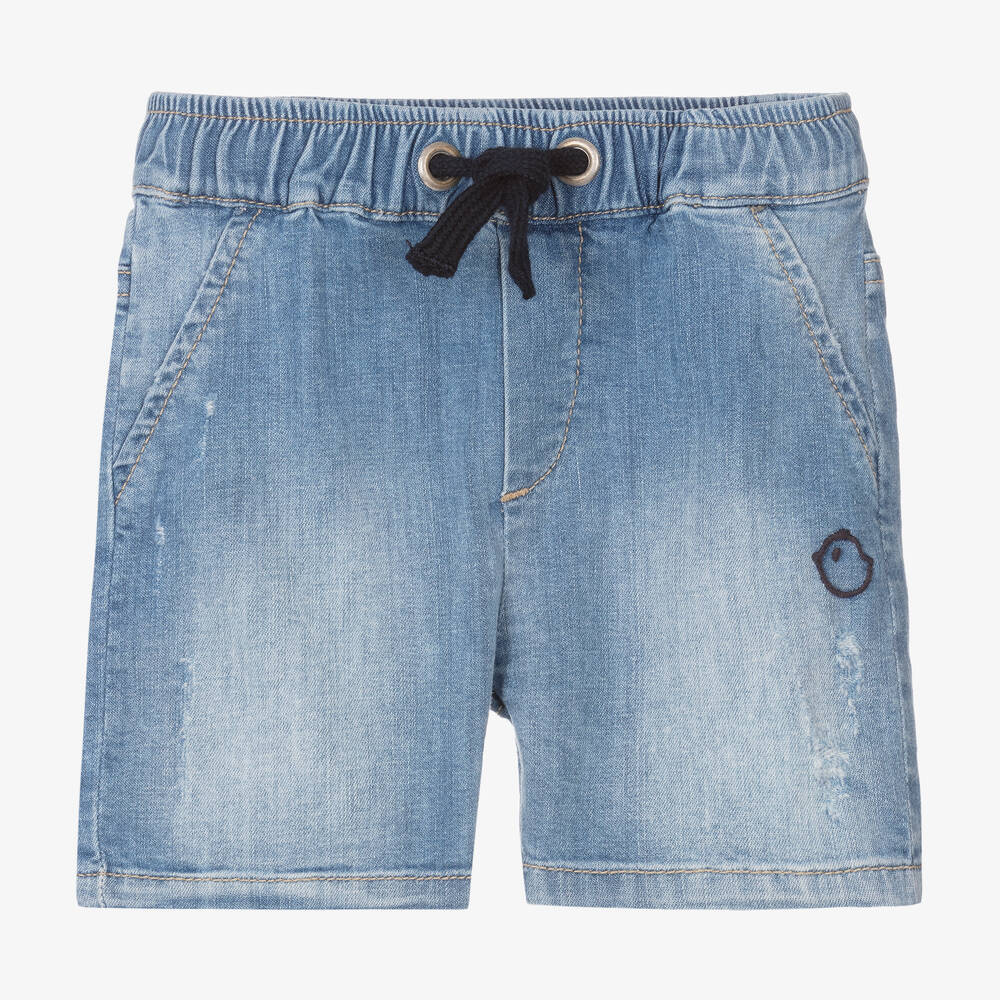 Falcotto by Naturino - Boys Blue Denim Shorts | Childrensalon