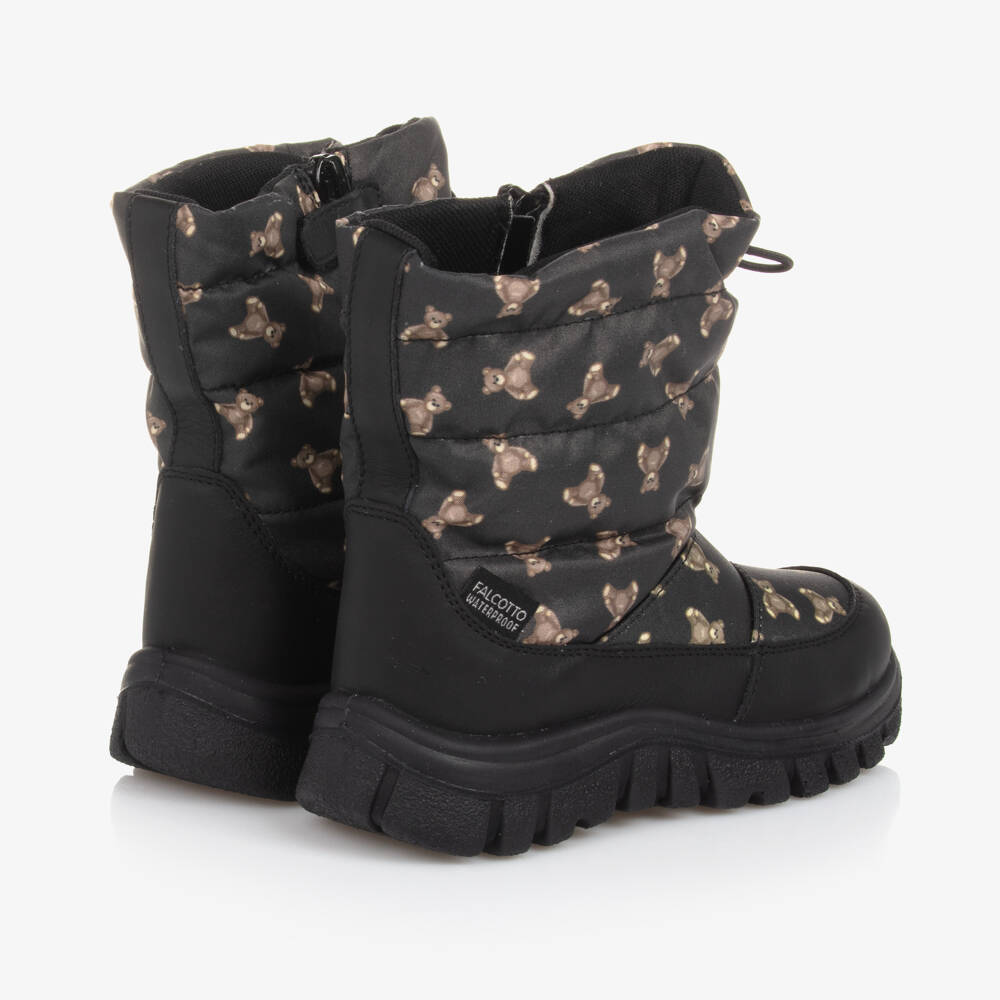 Falcotto by Naturino-Сапоги для мальчиков с медвежьим брелоком | Childrensalon Outlet