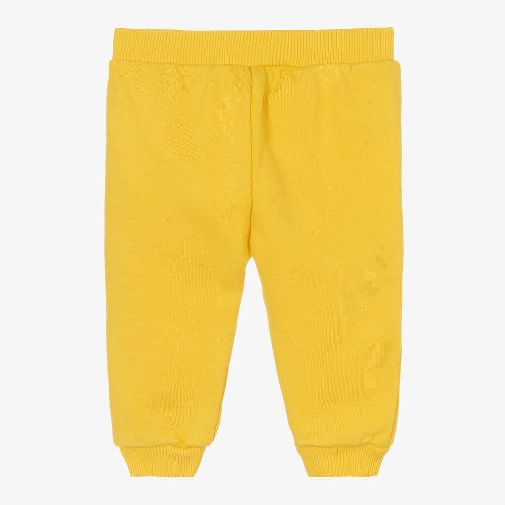 Falcotto by Naturino Boys Yellow Cotton Jersey Joggers