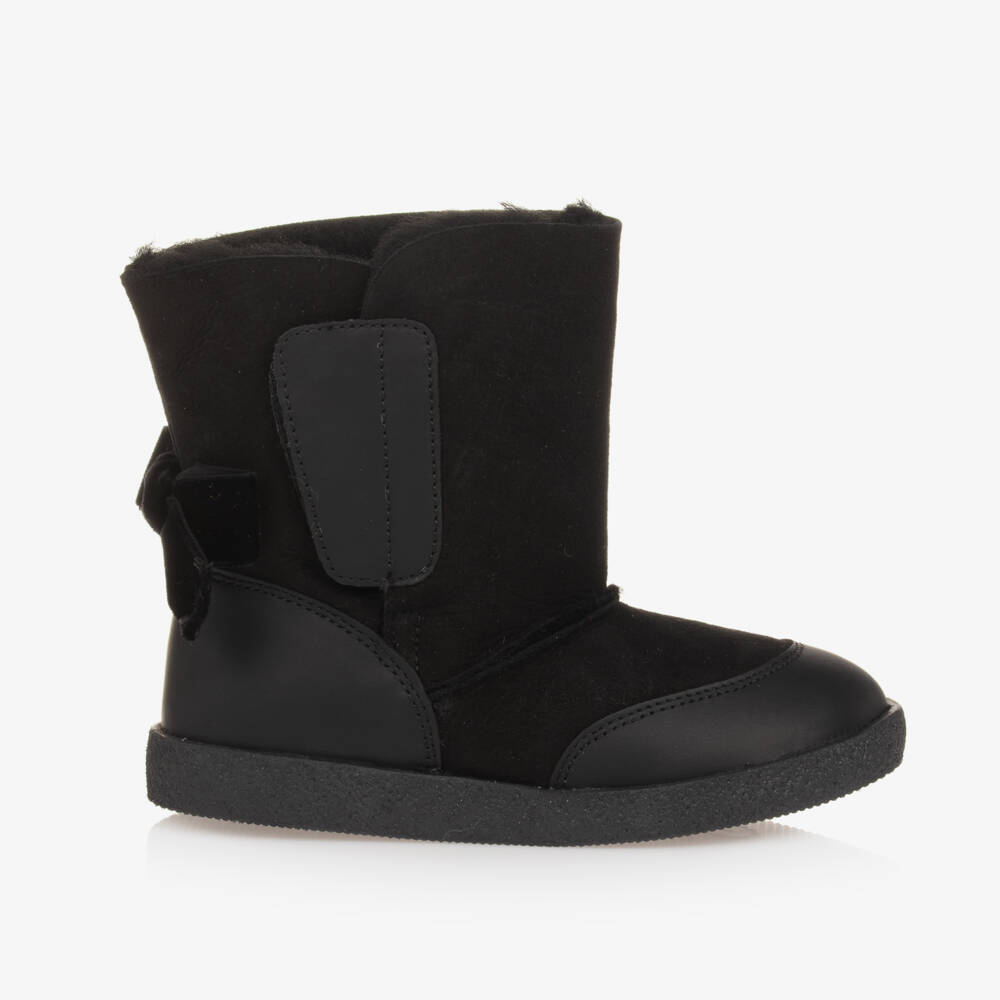 Falcotto by Naturino-Замшевые ботинки для девочек полночного цвета | Childrensalon Outlet