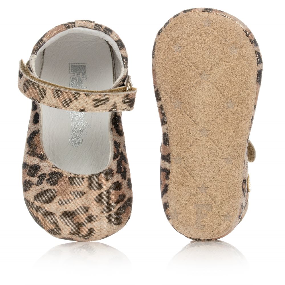 Falcotto by Naturino Leopard Print Pre Walker Shoes