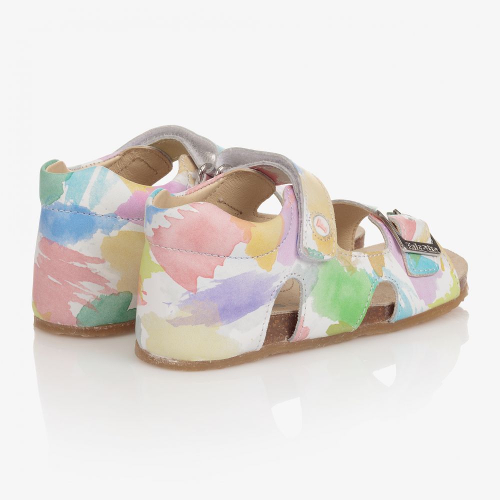 Falcotto by Naturino-Multi-Colour Leather Sandals | Childrensalon Outlet