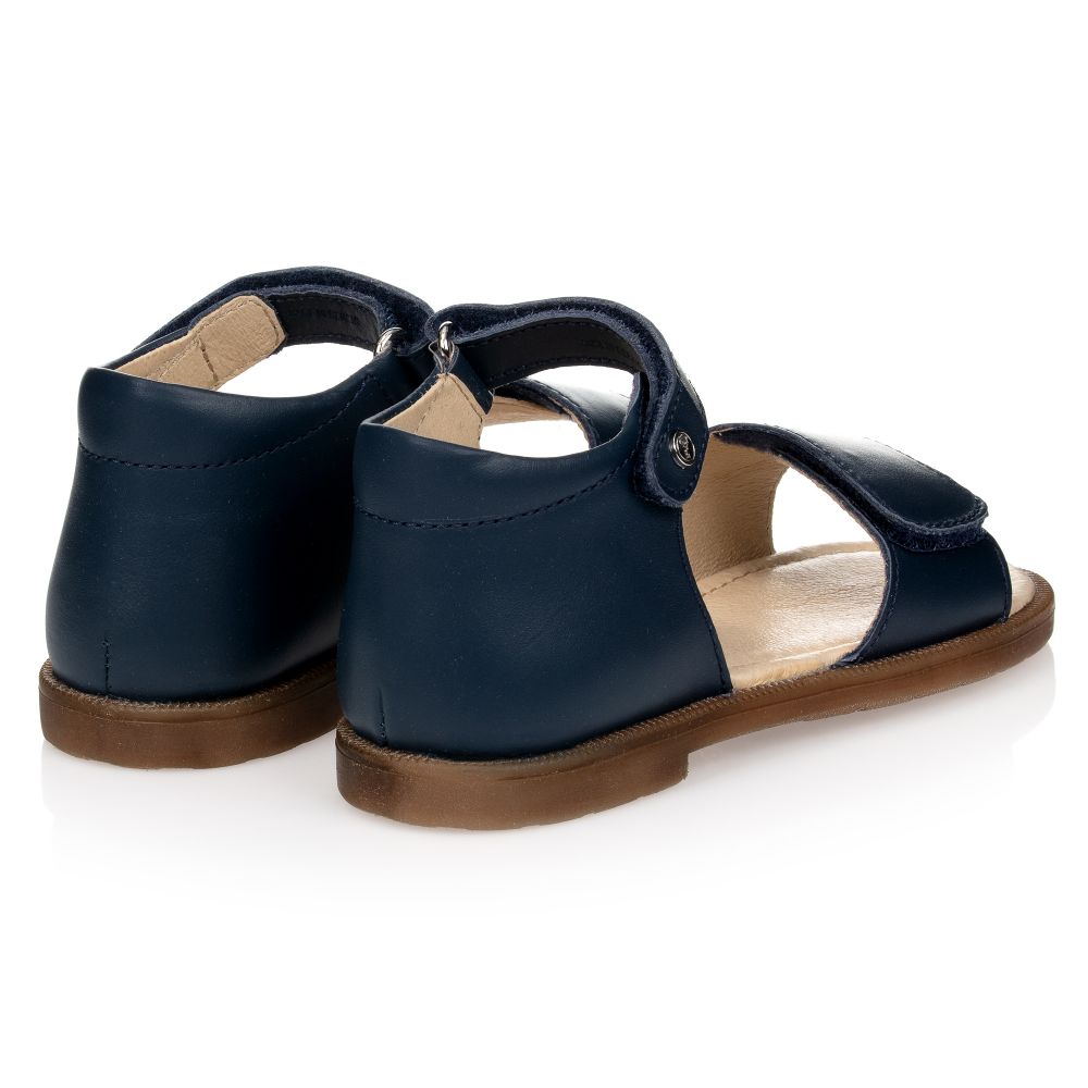 فالكوتو باي ناتورينو-صندل جلد لون كحلي للأولاد | Childrensalon Outlet