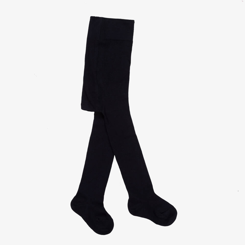 Falke-Baby Boys Navy Stretchy Tights | Childrensalon Outlet