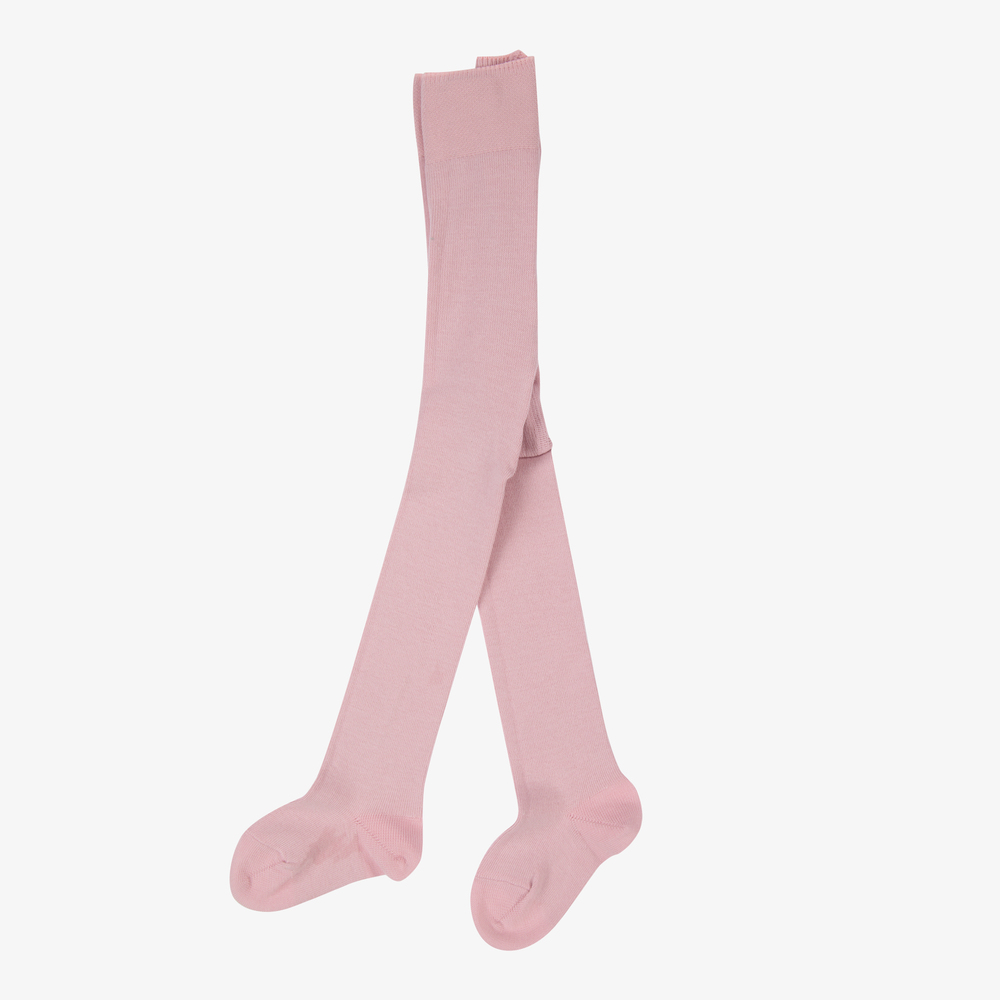 Falke Baby Girls Pink Cotton Tights