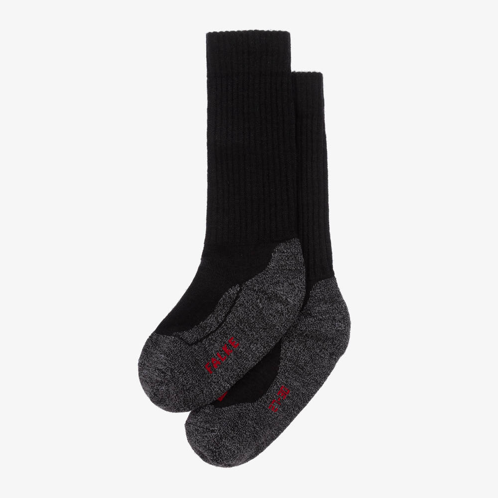 Falke-Black Active Hiking Socks | Childrensalon Outlet