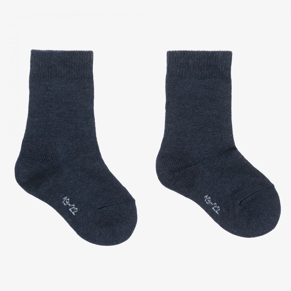 فالكي-جوارب قطن مونس لون كحلي | Childrensalon Outlet