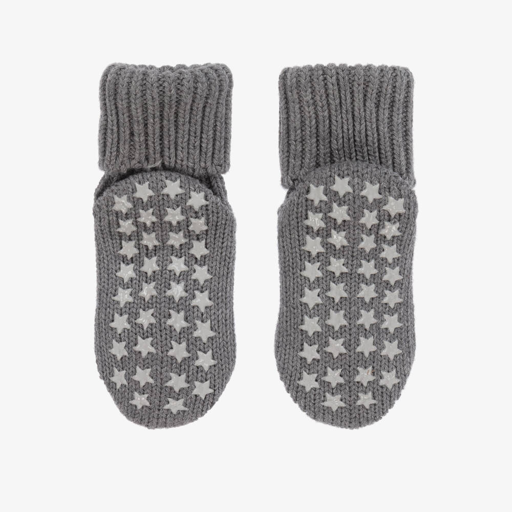 Falke-Boys Cozy Grey Comfort Socks | Childrensalon Outlet