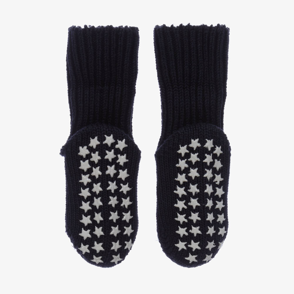 Falke-Тапочки-носки синие для мальчиков | Childrensalon Outlet