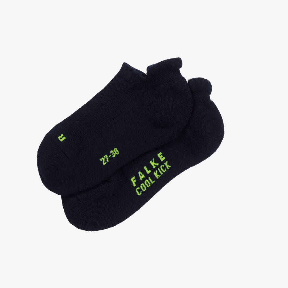 Falke-Boys Soft Blue Ankle Socks | Childrensalon Outlet