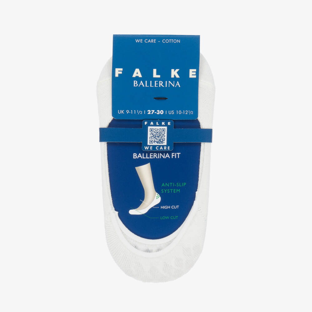 Falke-Girls Ivory Ballet Cotton Socks | Childrensalon Outlet