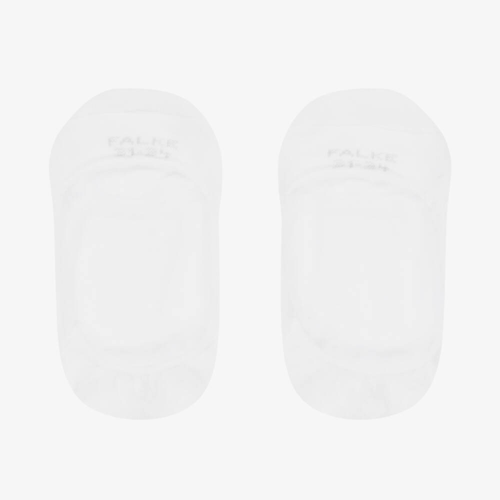 Falke-Girls White Ballet Cotton Socks | Childrensalon Outlet