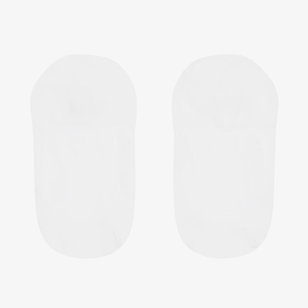 Falke-Girls White Ballet Cotton Socks | Childrensalon Outlet