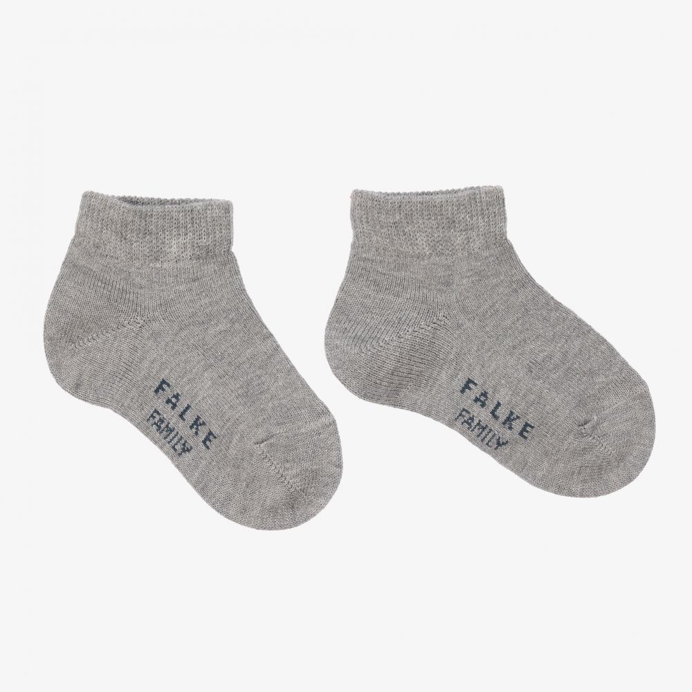 Falke - Серые хлопковые носки | Childrensalon