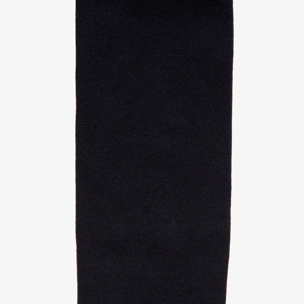 Falke-Navy Blue Fine Cotton Footless Tights | Childrensalon Outlet