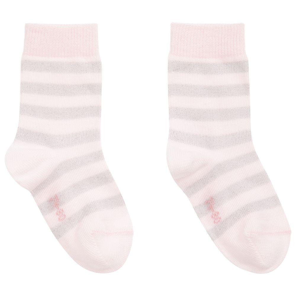 Falke - Pink Cotton Baby Socks | Childrensalon