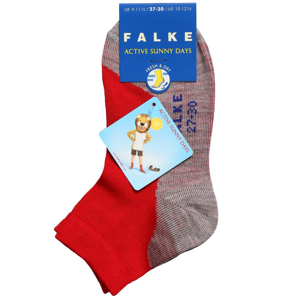 Falke-Красные хлопковые носки для активного отдыха | Childrensalon Outlet