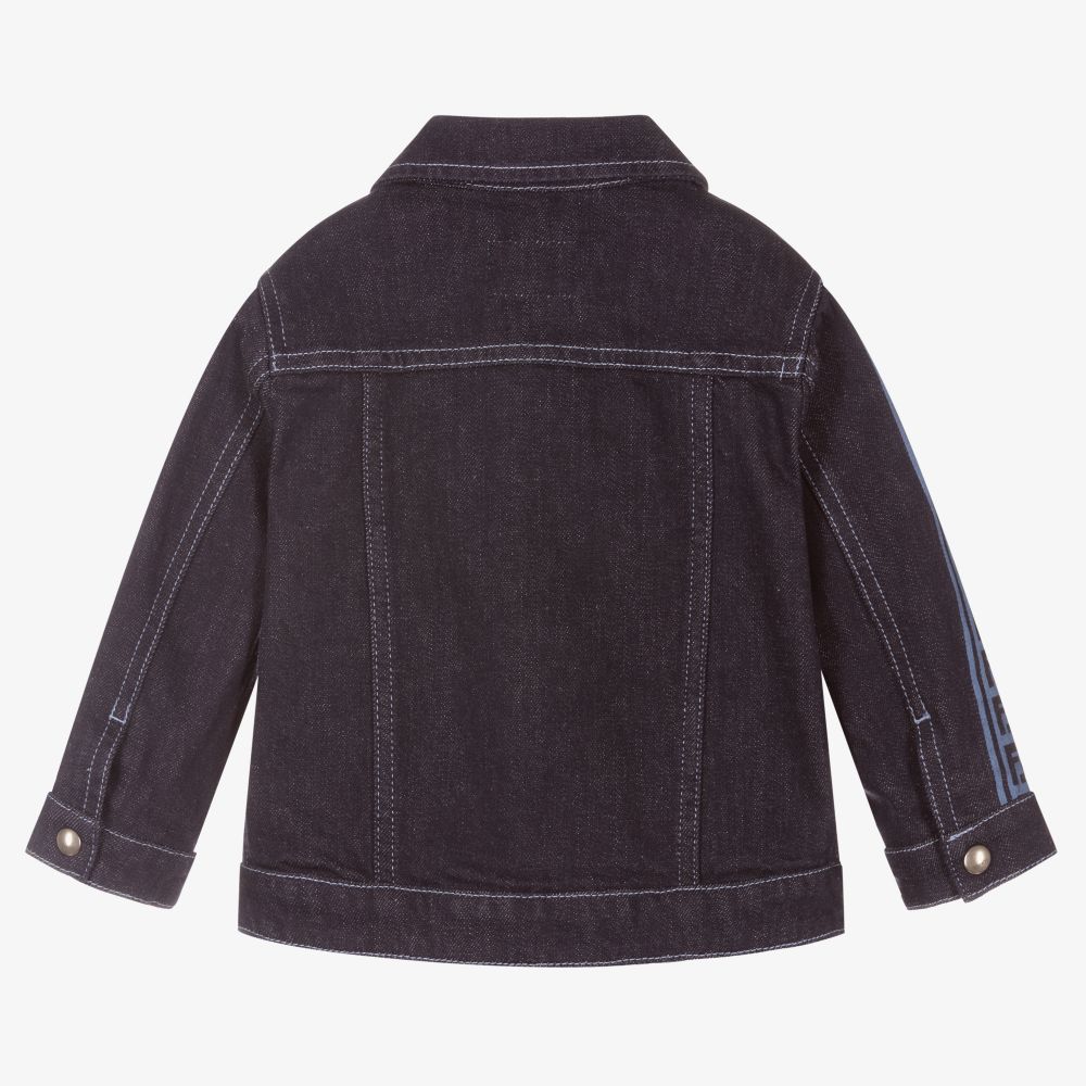 Fendi Baby Dark Blue Denim Jacket