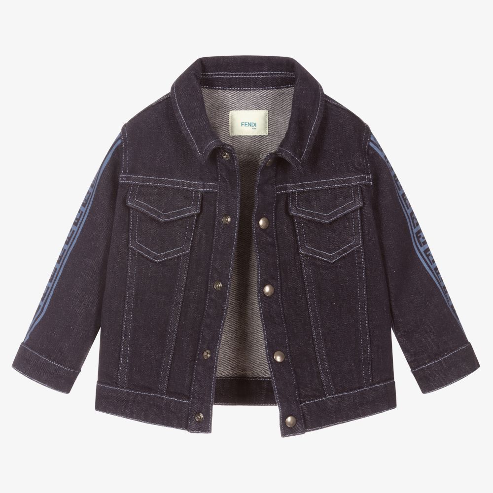 Black denim jacket baby hotsell