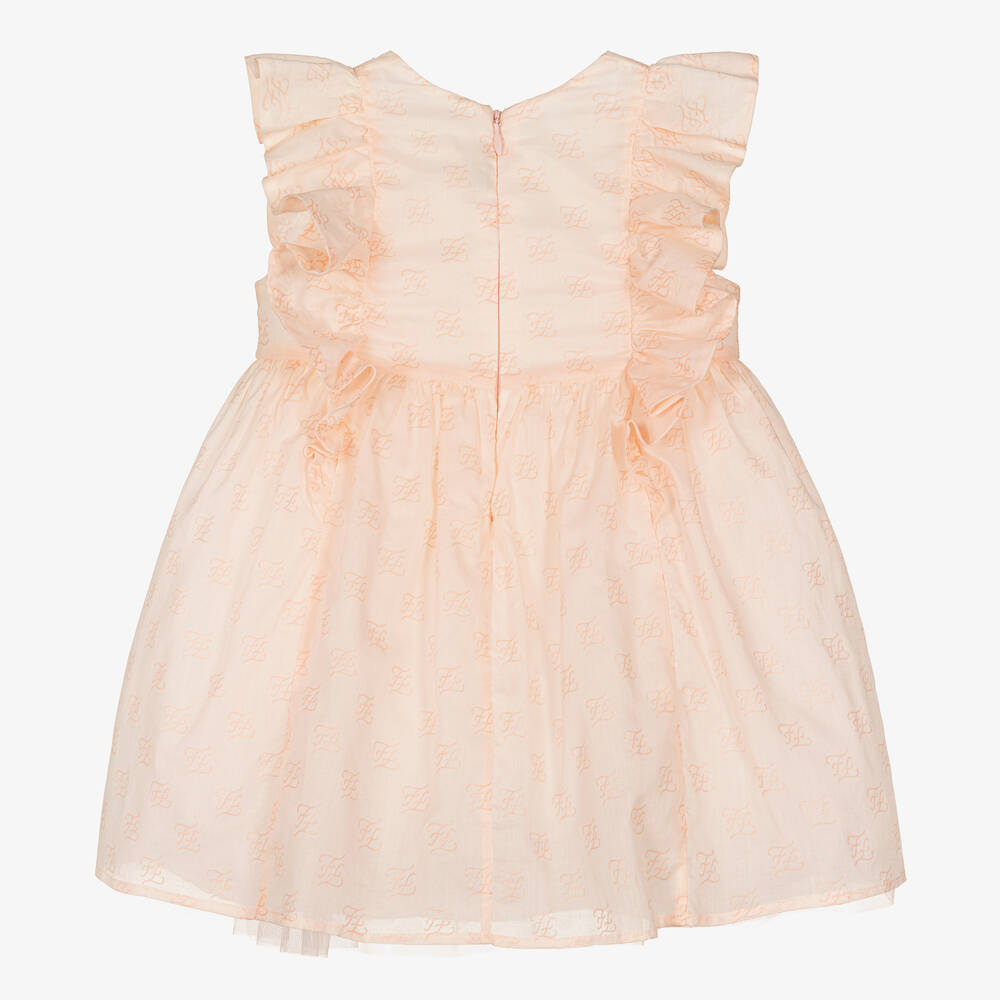 Toddler girl fendi dress sale
