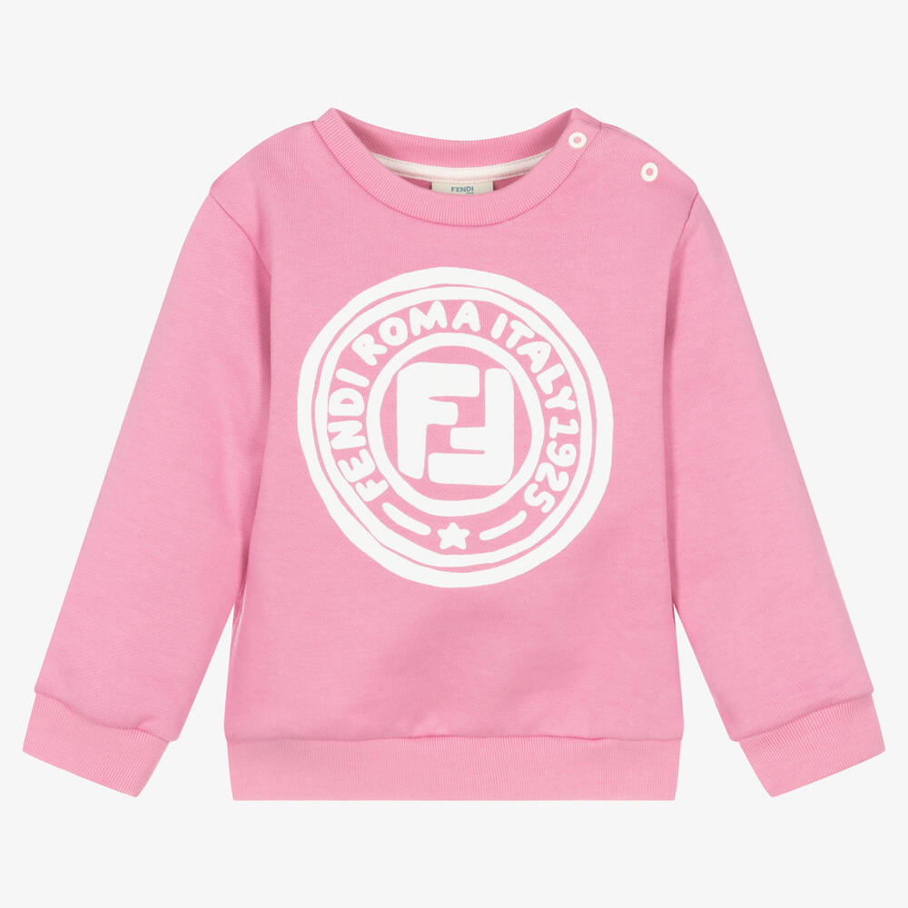 Fendi pink sweatshirt discount