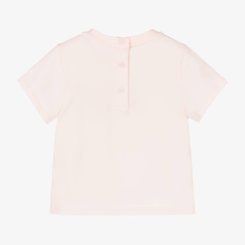Tシャツ・カットソー FENDI Pink Cotton Blend Sweater Fendi Pink Cotton Blend Sweater | italist